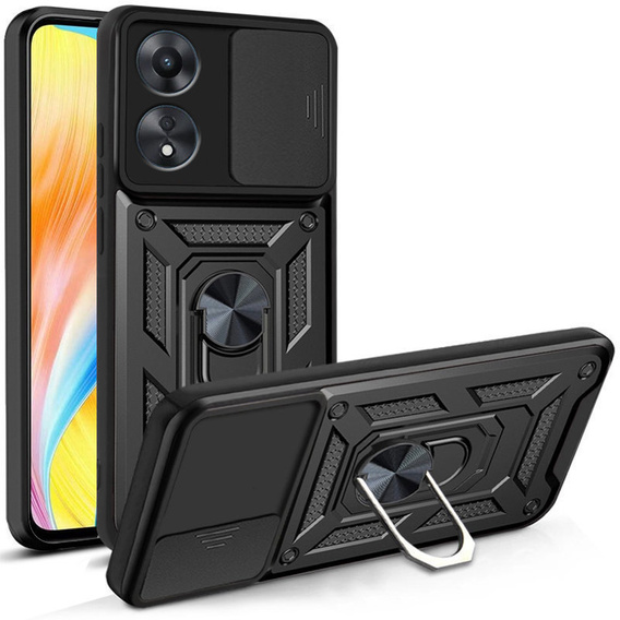 Pouzdro pro Oppo A98 5G, CamShield Slide, černé