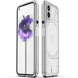 Pouzdro pro telefon Nothing (2), Armor Bumper, stříbrné