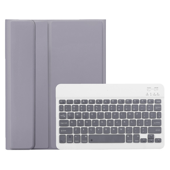 Pouzdro + klávesnice iPad 10.9 2022 10 Gen, Pen Slot, fialové