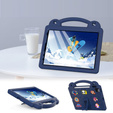 Dětské pouzdro pro iPad Air 10.9" 2022/2020 (5/4 gen.) / Pro 11" 2022/2021/2020 (4/3/2 gen.), Cute Patterns, se stojánkem, námořnicky modré