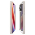 Pouzdro Spigen pro iPhone 16 Pro Max, Ultra Hybrid, transparentní / titanová + 9H tvrzené sklo
