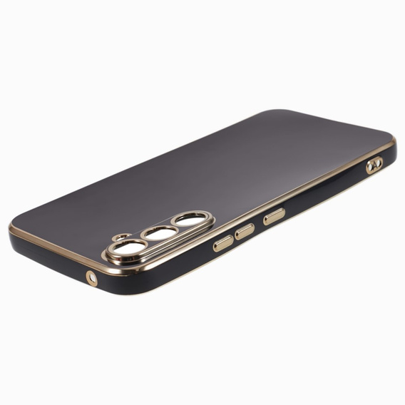 Pouzdro pro Samsung Galaxy A25 5G, Glamour CamShield, černé + 9H sklo