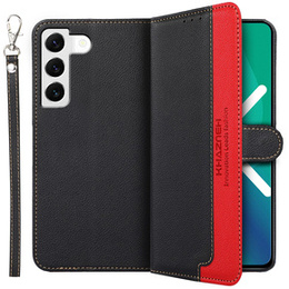 Flipové pouzdro pro Samsung Galaxy S22+ Plus 5G, KHAZNEH RFID, modré