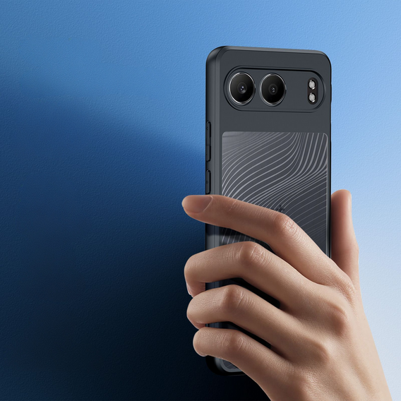 Pouzdro DuxDucis pro OnePlus Nord 4, Aimo case, transparentní / černé