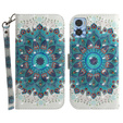 Klopové pouzdro pro Motorola Moto E22 / E22i, Wallet mandala, bílé
