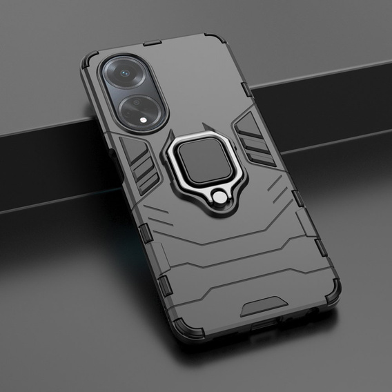 Pouzdro pro Oppo A98 5G, Kickstand Ring, černé