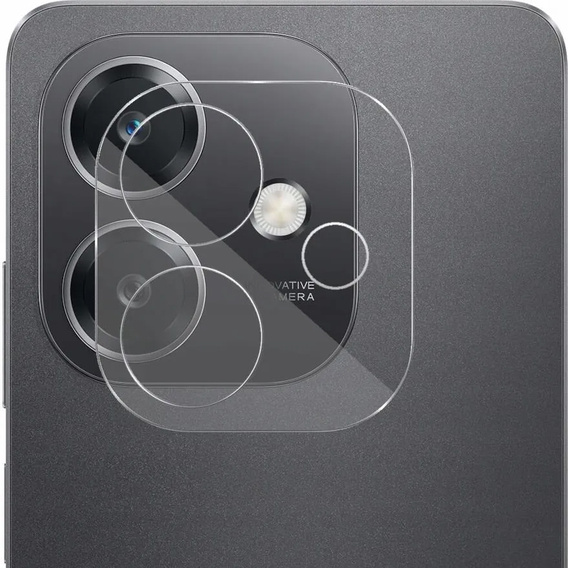 Tvrzené sklo na fotoaparát pro Oppo A40 / Oppo A40m, průhledné