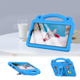Dětské pouzdro pro Samsung Galaxy Tab A7 Lite 8.7 T220/T225, Cute Patterns, se stojánkem, modré