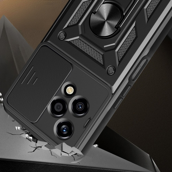 Pouzdro pro Honor 200 Lite, CamShield Slide, černé