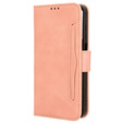 Klopové pouzdro pro Xiaomi Redmi 15C 4G/LTE, Card Slot, růžové