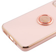 Pouzdro pro Xiaomi Redmi 12C, Electro Ring, růžové rose gold