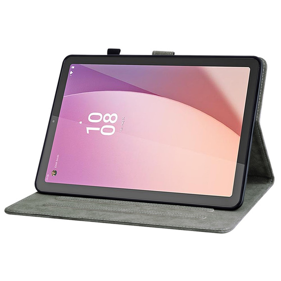 Pouzdro pro Lenovo Tab M9, Wallet Pen Slot, červené