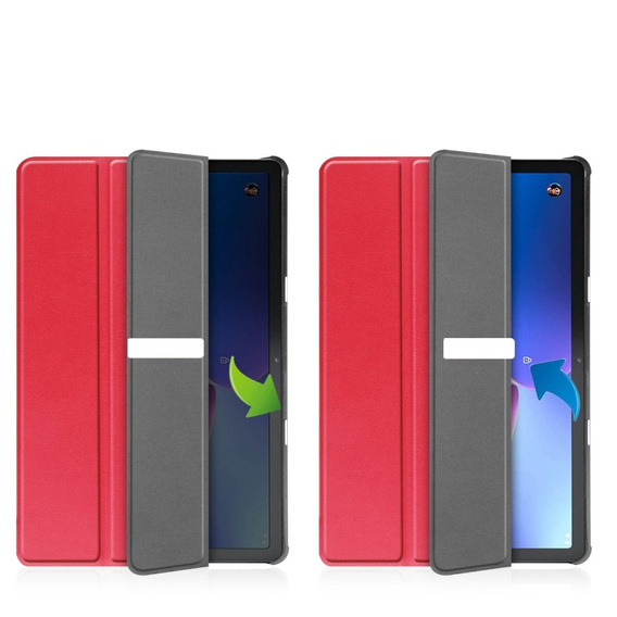 Pouzdro pro Lenovo Tab M10 10.1 Gen 3, Smartcase, červené