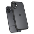 Pouzdro Spigen pro iPhone 16 Plus, Ultra Hybrid, černé + 9H tvrzené sklo