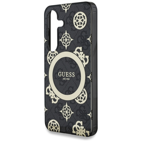 Pouzdro GUESS Magnetic IML Peony pro Samsung Galaxy S25