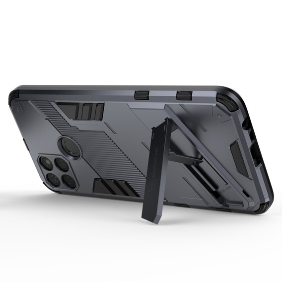 Pouzdro pro Realme C21Y/C25Y, Military kickstand, modré