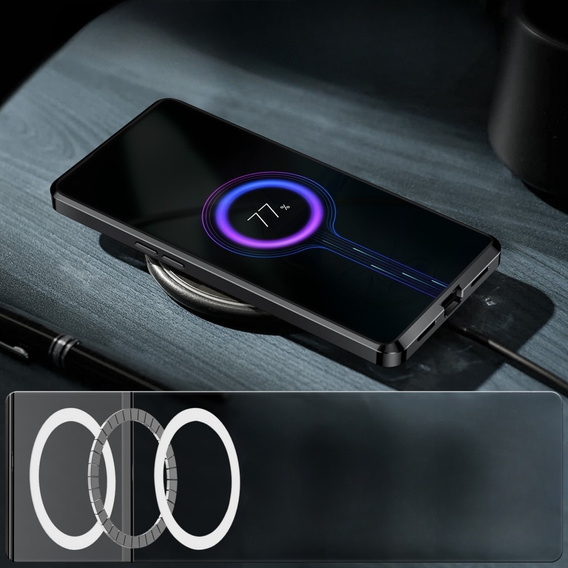 Ochranné pouzdro na fotoaparát pro OnePlus 11 5G, CamShield MagSafe, transparentní / černé