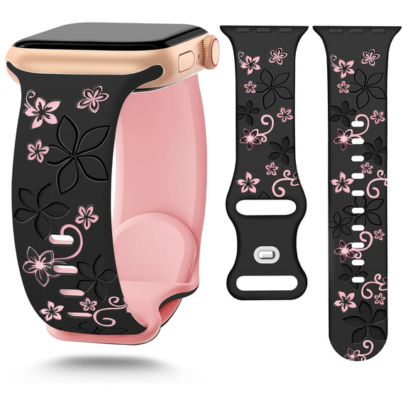 Silikonový řemínek pro Apple Watch 1/2/3/4/5/6/7/8/9/SE/ULTRA/ULTRA 2 42/44/45/49MM