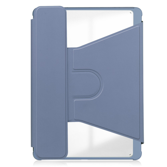 Pouzdro s klávesnicí pro Samsung Galaxy Tab S9 FE+ Plus, Rotary 360° Leather, fialové