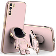 Pouzdro pro Oppo A91/F15, Astronaut, růžové