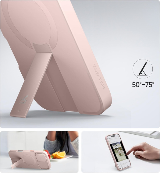 Pouzdro pro iPhone 12 / 12 Pro, Suritch Shockproof, pro MagSafe, černé