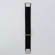 Nylonový řemínek pro Apple Watch 1/2/3/4/5/6/7/8/SE/ULTRA 42/44/45/49 mm, černý / bílý