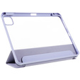 Pouzdro pro iPad Pro 12.9" 2022/2021/2020 (6/5/4 gen.), Smartcase Hybrid, se slotem na stylus, fialové