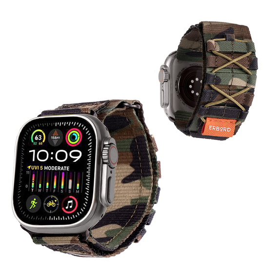 Nylonový řemínek ERBORD Runner pro Apple Watch 1/2/3/4/5/6/7/8/9/SE/ULTRA/ULTRA 2 42/44/45/49MM