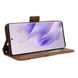 Klopové pouzdro pro Infinix Zero 30 5G, Card Slot, hnědé