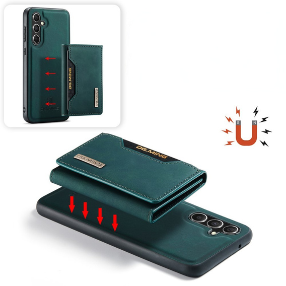 Pouzdro pro Samsung Galaxy A56 5G, DG.MING 2in1, zelené