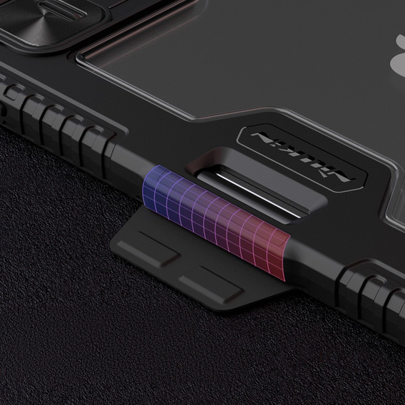 Pouzdro Nillkin pro iPad Pro 11 2024, s prostorem pro stylus, černé