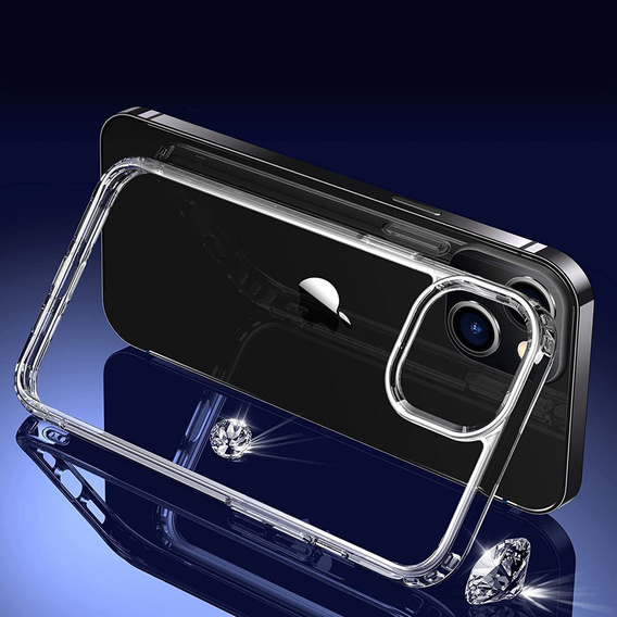 Pouzdro pro iPhone 14 Plus, Fusion Hybrid, průhledné