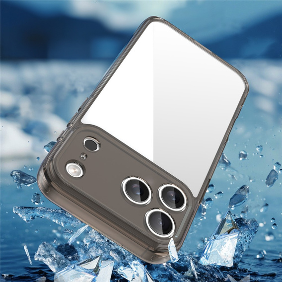 Silikonové pouzdro s pevnou zadní stranou pro iPhone 17 Pro