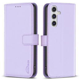 Klopové pouzdro pro Samsung Galaxy A55 5G,BINFEN Wallet, fialové