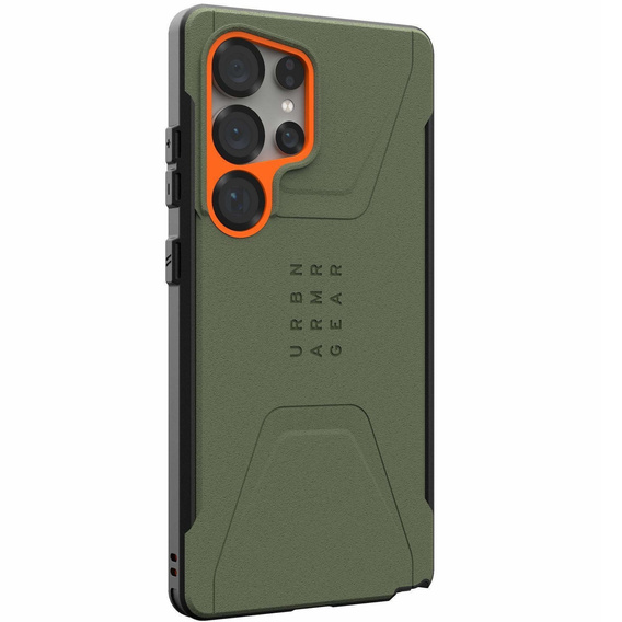 Pouzdro Urban Armor Gear pro Galaxy S25 Ultra, Civilian, zelené