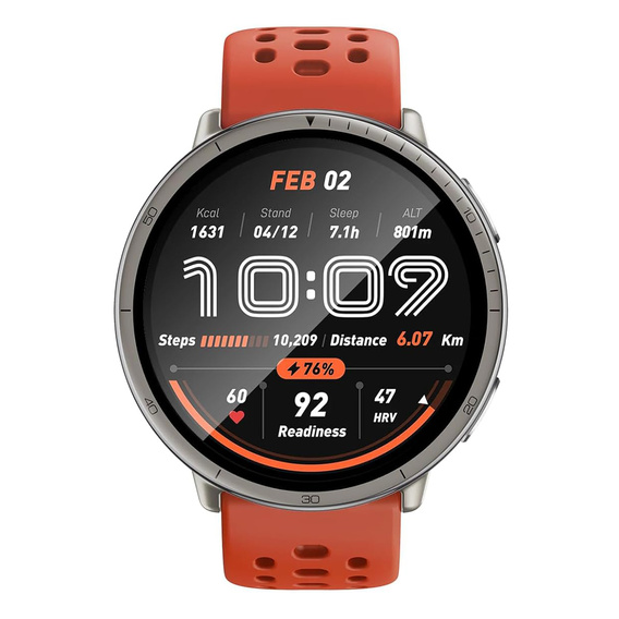 2x hybridní sklo ERBORD pro Amazfit Active 2