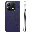 Klopové pouzdro pro Xiaomi Poco X6 5G, Mandala, fialové