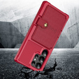 Pouzdro pro Samsung Galaxy S25 Ultra, Card Holder Kickstand, černé