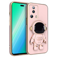 Pouzdro pro Xiaomi 13 Lite, Astronaut, růžové rose gold