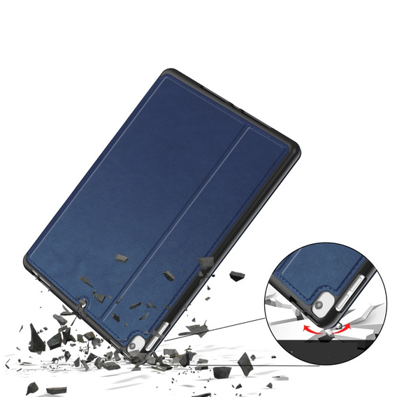 Pouzdro pro iPad 10.2 2021 / 2020 / 2019, Business Card and Pen Slot, modré