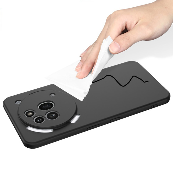 Pouzdro pro Nothing Phone 3a Pro, Silicone Lite, černé