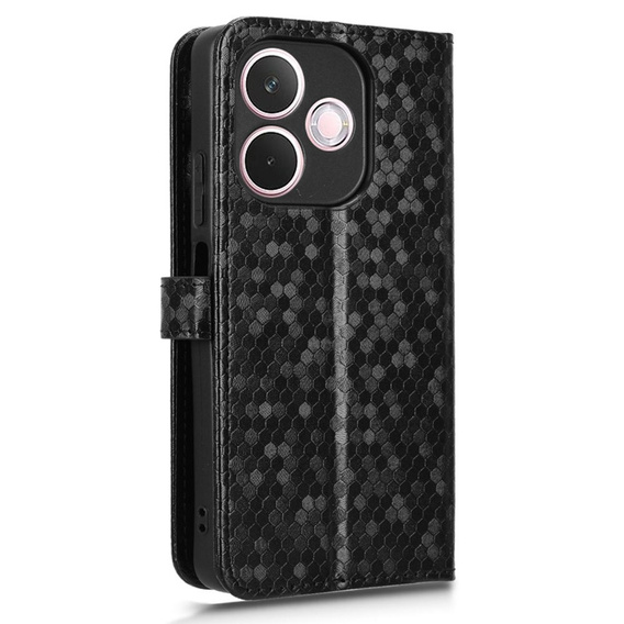 Flipové pouzdro pro Oppo A5 Pro 5G, Wallet Rhombus, černé