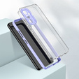Pouzdro pro Samsung Galaxy A14 5G, Fusion Hybrid, transparentní / fialové