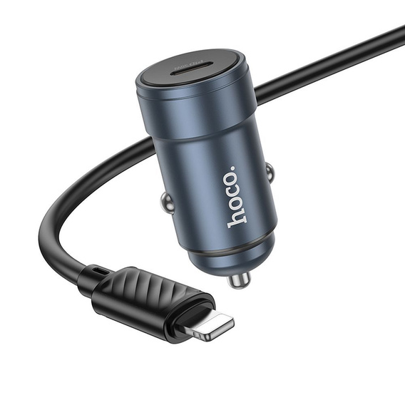 Autonabíječka Hoco Z57 USB-C QC3.0 PD 30W + kabel USB-C na Lightning