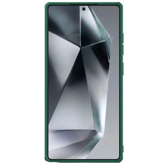 Pouzdro NILLKIN pro Samsung Galaxy S25 Ultra, Super Frosted Shield Case, zelené