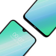 2x tvrzené sklo pro Xiaomi Redmi Note 8T, ERBORD 9H Hard Glass na displeji