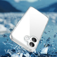Pouzdro pro iPhone 17, s krytem fotoaparátu, průhledné