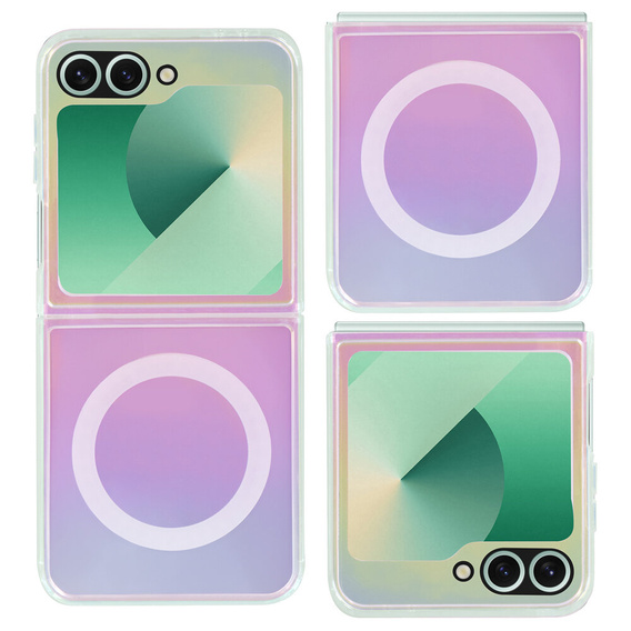 Pouzdro pro Samsung Galaxy Z Flip7 FE / Z Flip6, Fusion Hybrid, pro MagSafe, vícebarevné