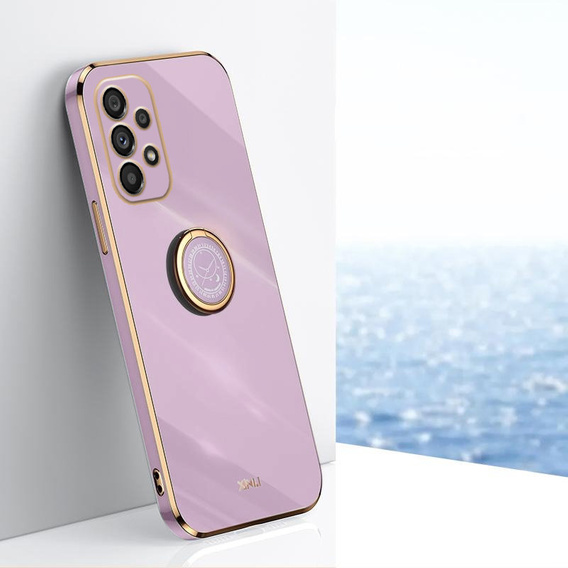 Pouzdro pro Samsung Galaxy A53 5G, Electro Ring, fialové