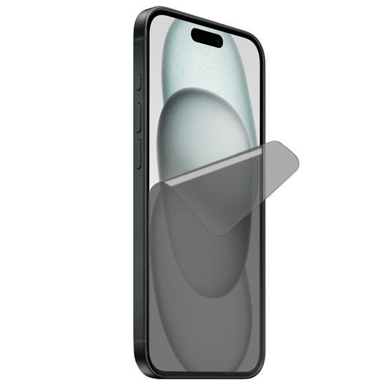 2 x Fólie na ochranu soukromí pro iPhone 15, ERBORD Anti-Spy Hydrogel